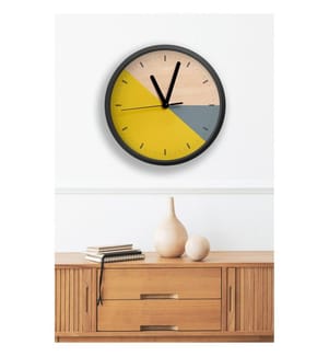 Orologio decorativo in MDF, multicolore, 100% MDF