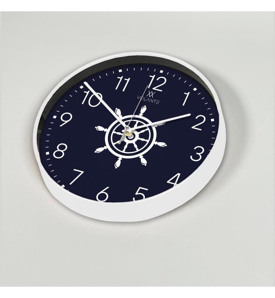 Dekorative Wanduhr, Mehrfarbig, 100 % KUNSTSTOFF