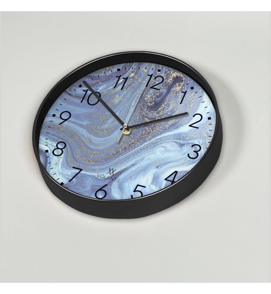 Dekorative Wanduhr, Mehrfarbig, 100 % KUNSTSTOFF
