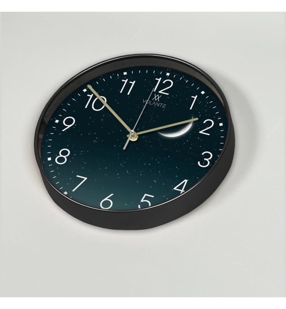Dekorative Wanduhr, Mehrfarbig, 100 % KUNSTSTOFF