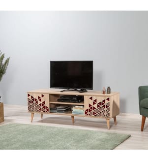 Sonomo, Armadi Tv, 50X140X40 cm, Piastra Di Particelle Con Rivestimento A Melamina