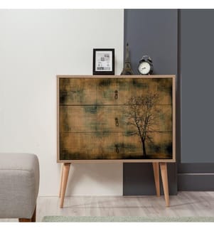 Sonomo, Cassette Di Cassetti, 90X80X40 cm, Piastra Di Particelle Rivestita Con Melamina