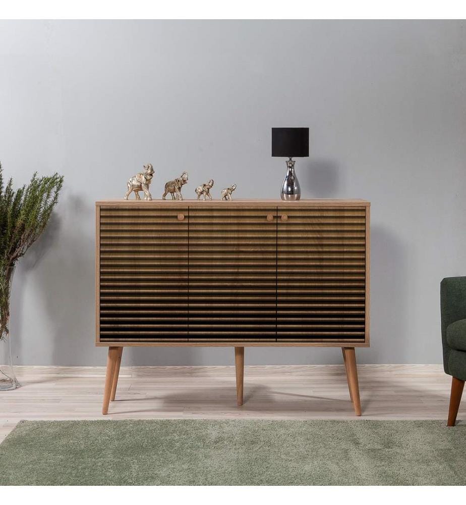 Sonomo, Kommoden, 90X120X36 cm, Melaminbeschichtete Partikelplatte