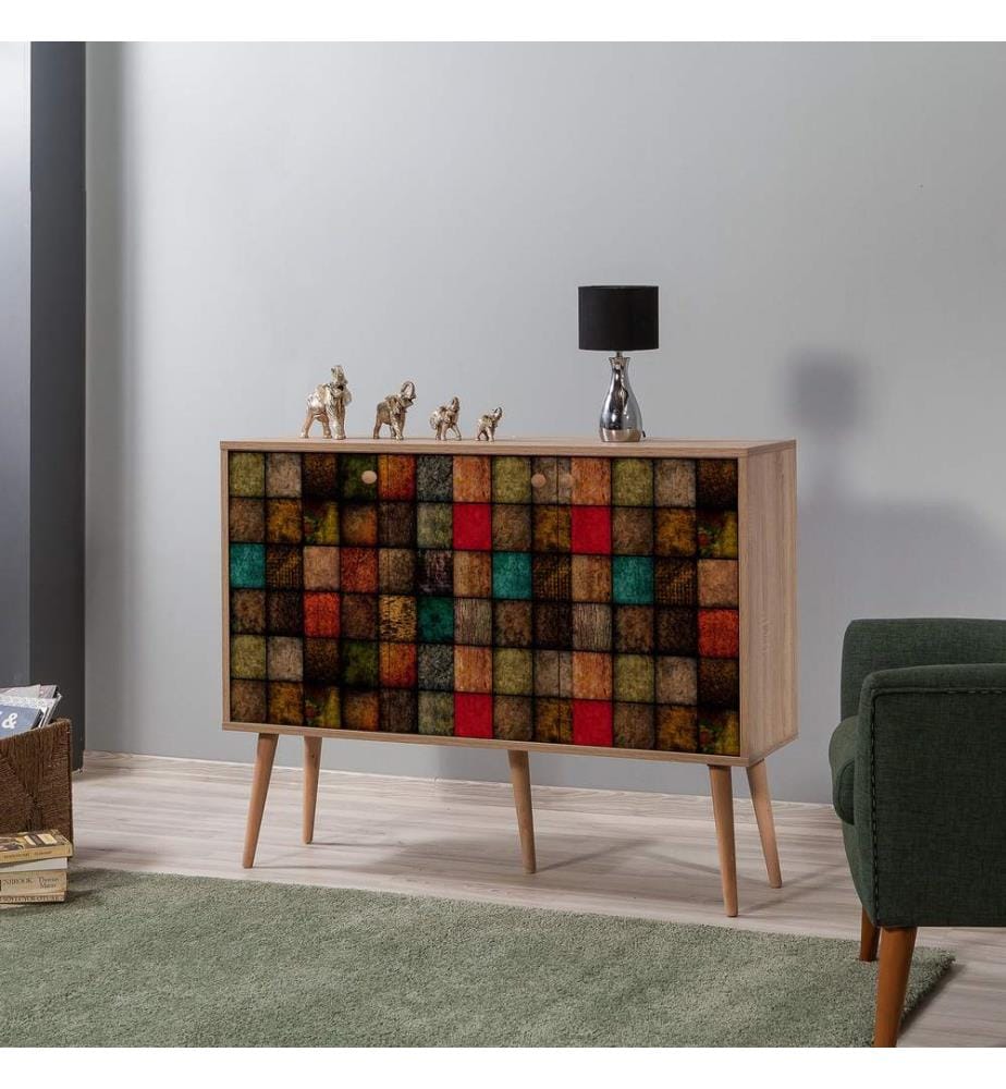Sonomo, Kommoden, 90X120X36 cm, Melaminbeschichtete Partikelplatte