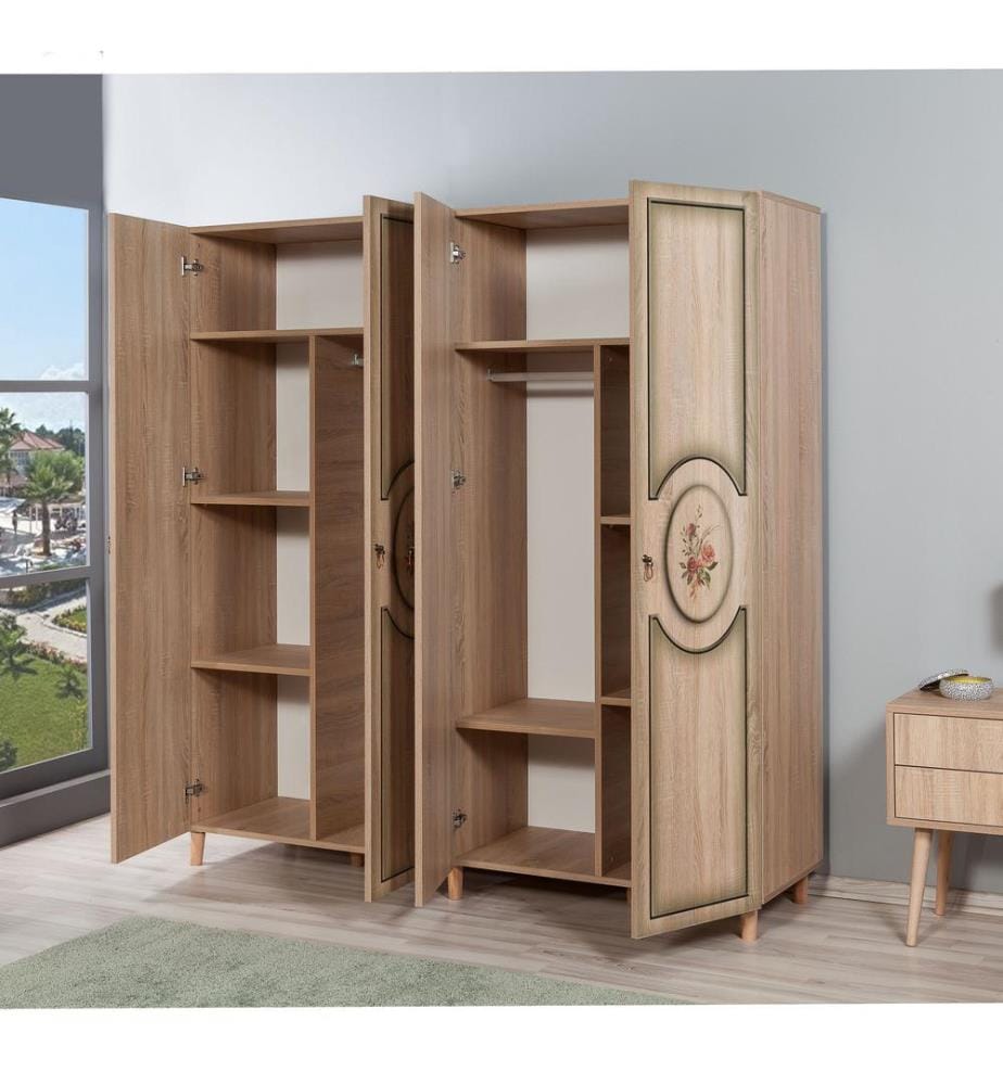 Sonomo, Armadi, 192X180X52 cm, Piastra Di Particelle Rivestita Con Melamina