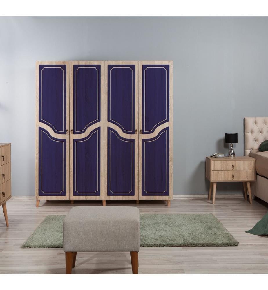 Sonomo, Armadi, 192X180X52 cm, Piastra Di Particelle Rivestita Con Melamina