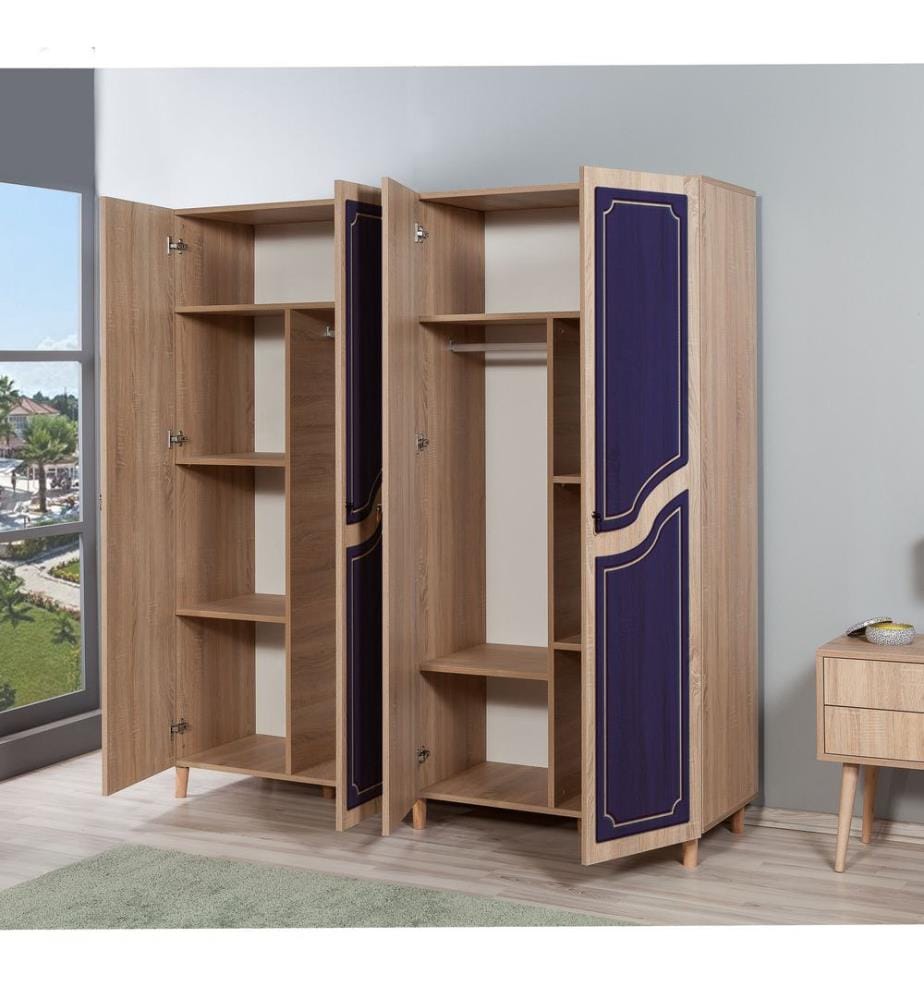 Sonomo, Armadi, 192X180X52 cm, Piastra Di Particelle Rivestita Con Melamina
