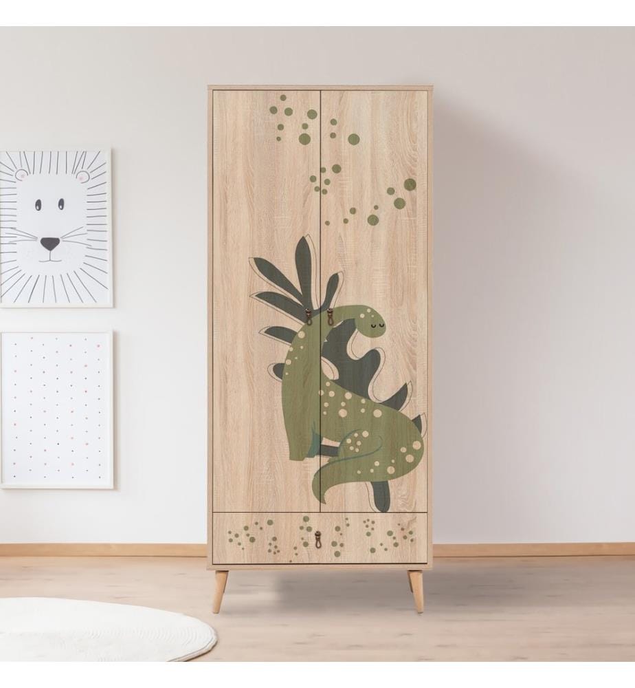 Colorato, Armadi, 190X80X45 cm, Piastra Di Particelle Con Rivestimento Melamina