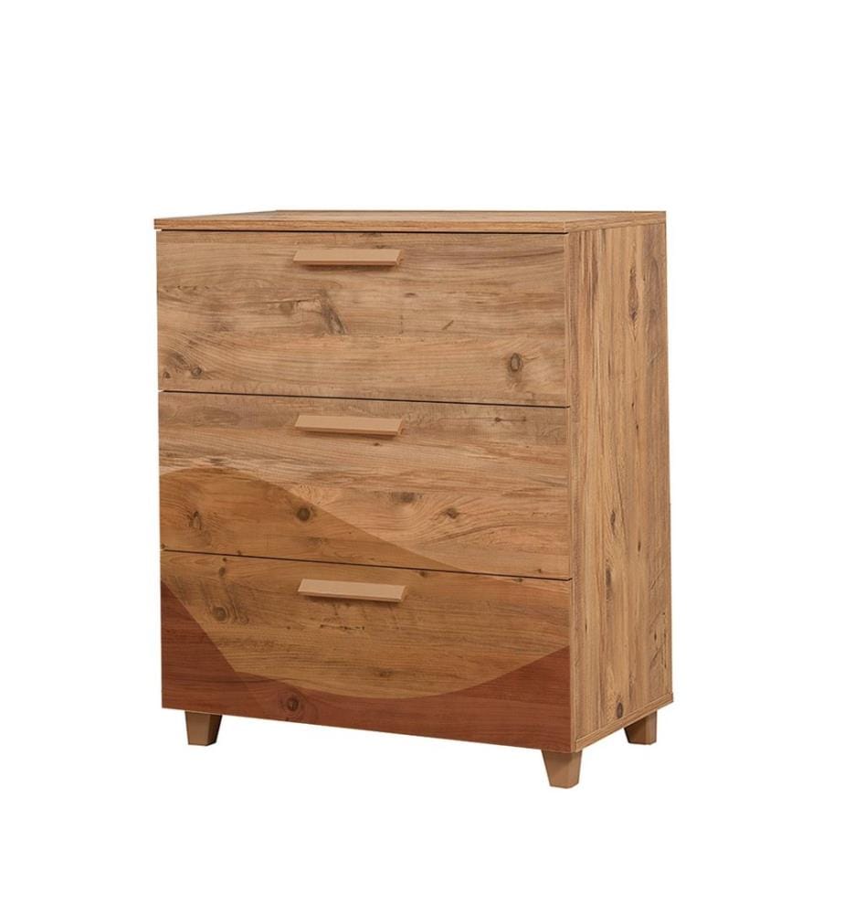 Dresser, Atlantic Pine, Melamine Coated Particle Board