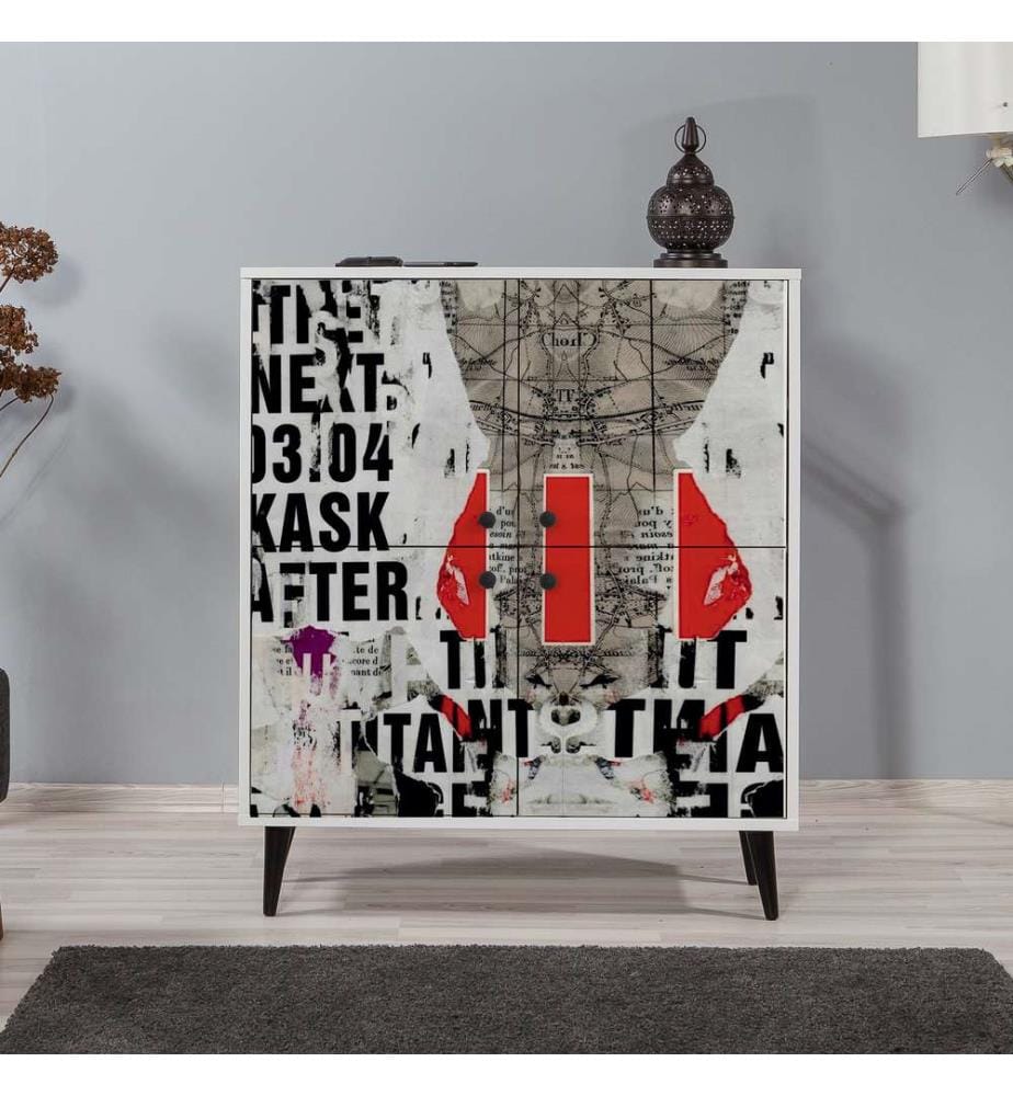 Bianco, Armadi Per Scarpe, 111X95X36 cm, Piastra Di Particelle Con Rivestimento