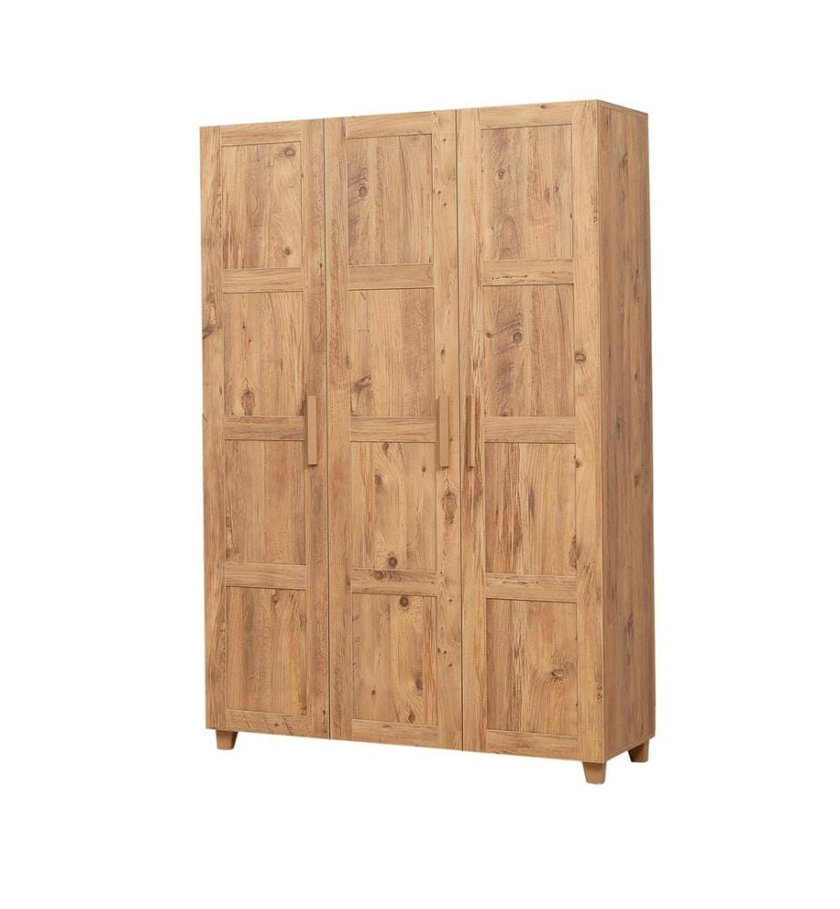 Pino Atlantico, Armadi, 189X120X48 cm, Piastra Di Particelle Con Rivestimento Melamina