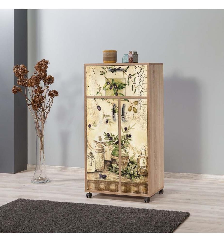 Sonomo, Armadi Per Scarpe, 116X60X36 cm, Piastra Di Particelle Con Rivestimento A Melamina
