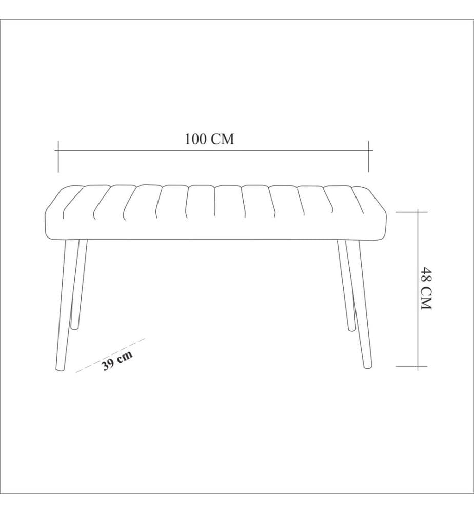Pino Atlantico, Panchine, 48X100X38 cm, lo