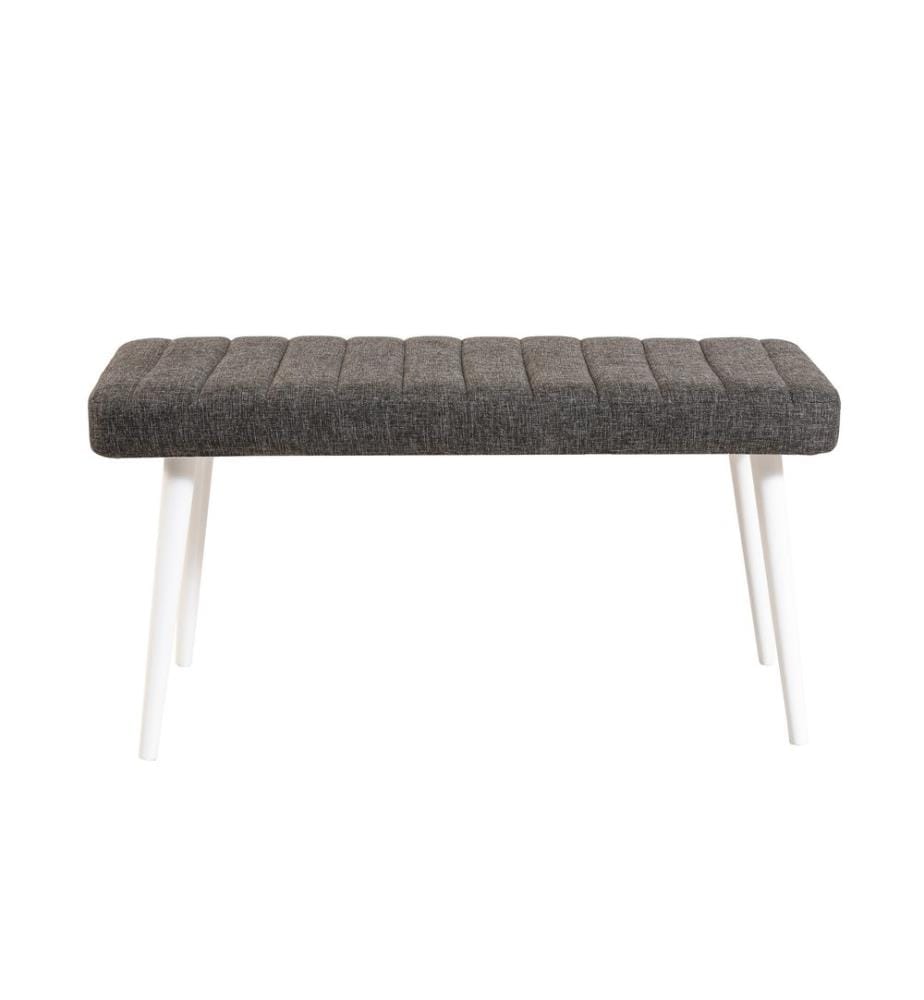 Bianco, Antracite, Panchine, 48X100X38 cm, lo