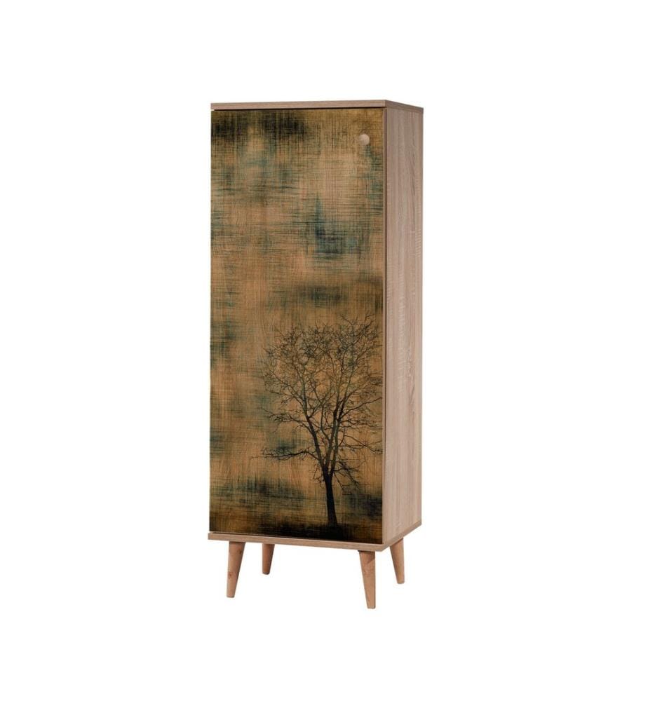 Ensemble de meubles de couloir, Sonomo, Vert, Panneau de particules mélaminé