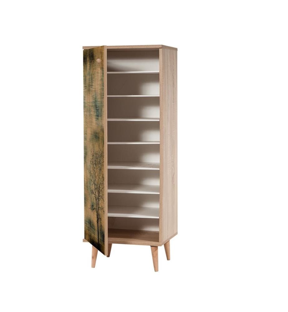 Ensemble de meubles de couloir, Sonomo, Vert, Panneau de particules mélaminé