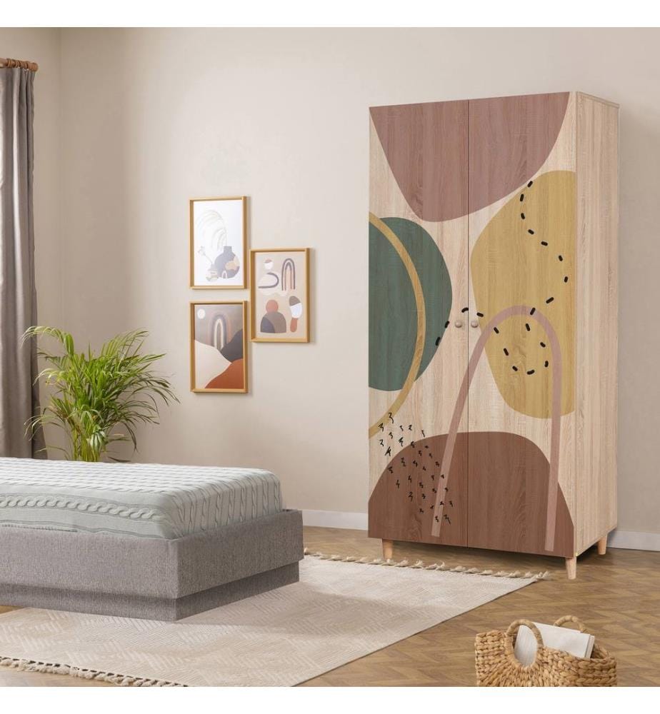 Armoire, Sonomo, Panneau de particules mélaminé