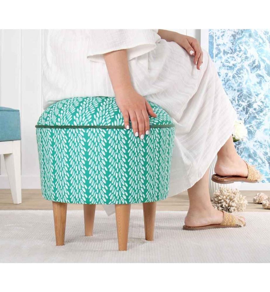 Sitzsack, Multicolor, 50% Baumwolle - 50% Leinen