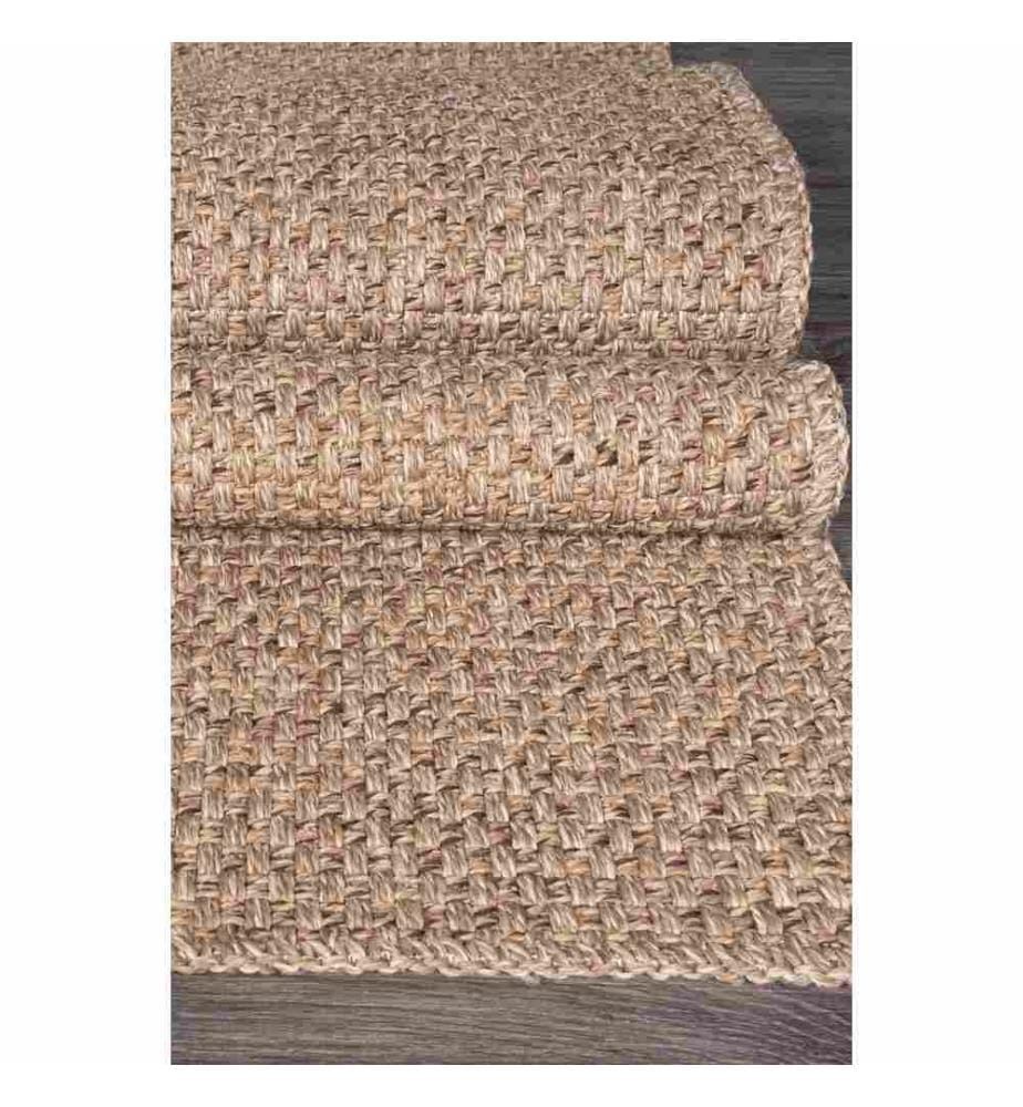 Tapis de hall, Beige, 100% Polypropylène, 80 x 400 cm