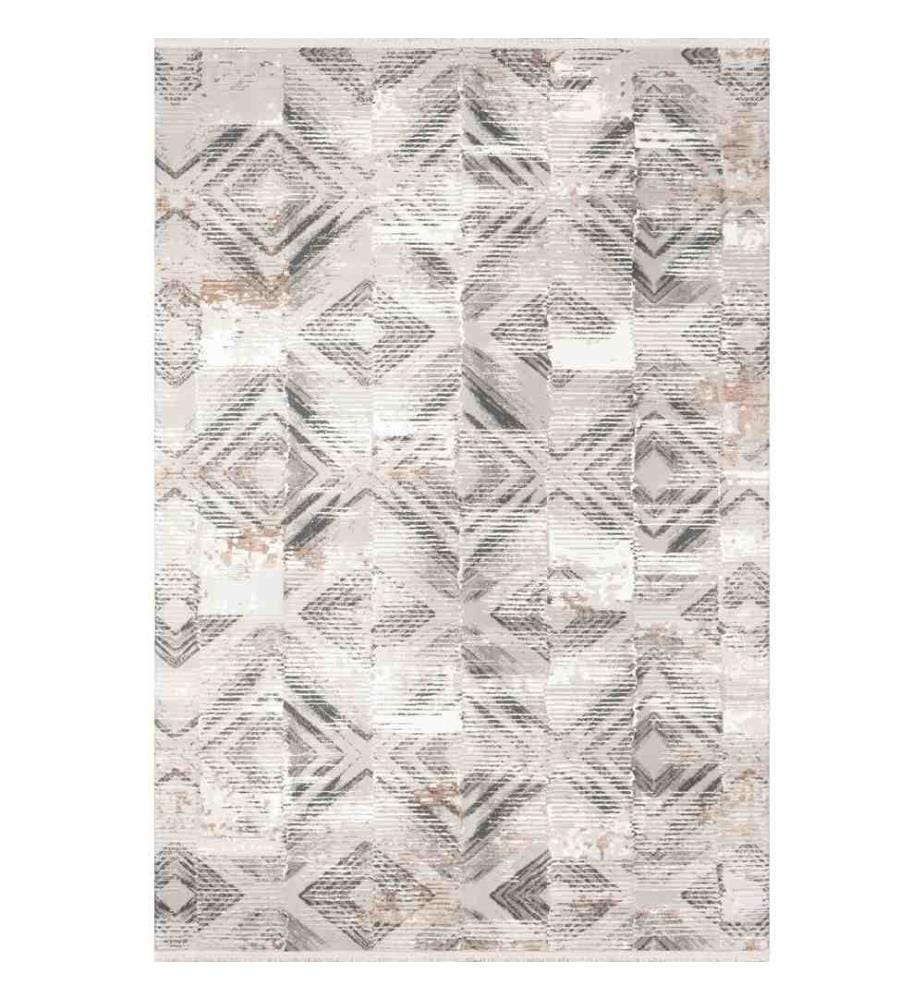 Tapis de salle, Gris, 70% Polypropylène - 30% Polyester, 100 x 500 cm
