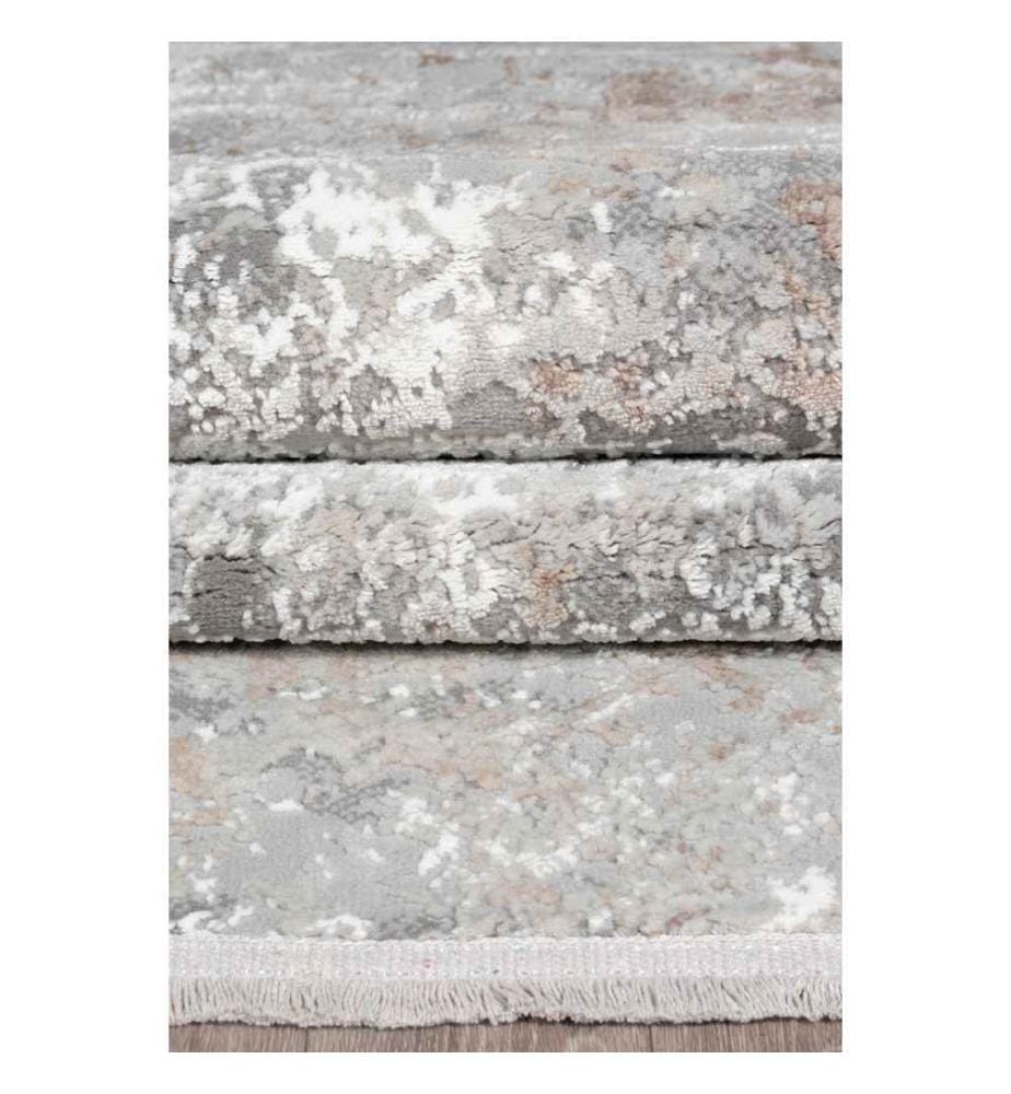 Tapis de salle, Gris, 70% Polypropylène - 30% Polyester, 80 x 400 cm