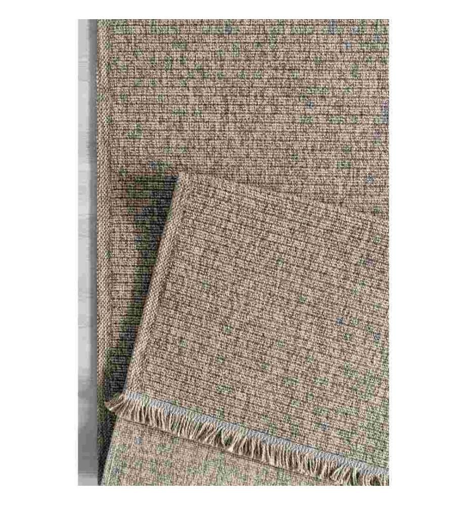 Tapis de hall, gris, 100% polypropylène, 160 x 450 cm