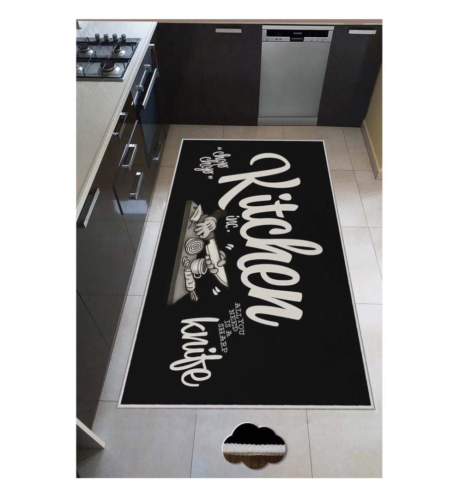 Teppich, Mehrfarbig, 100% Polyester, 80 x 50 cm