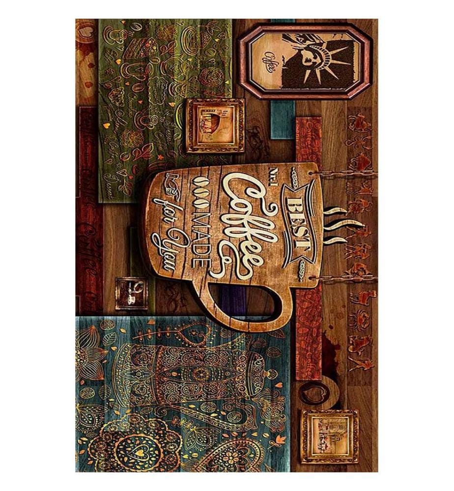 Teppich, Mehrfarbig, 100% Polyester, 80 x 50 cm