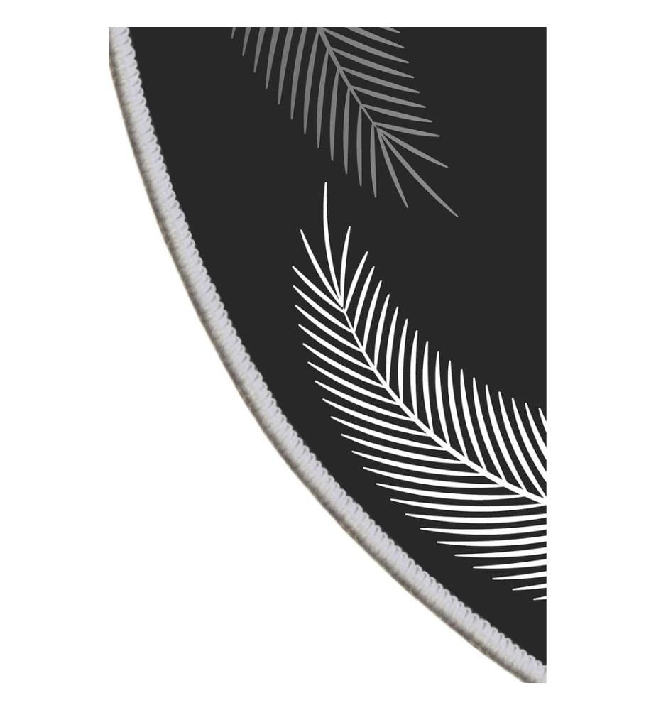 Teppich, Mehrfarbig, 100% Polyester, Durchmesser: 60 cm