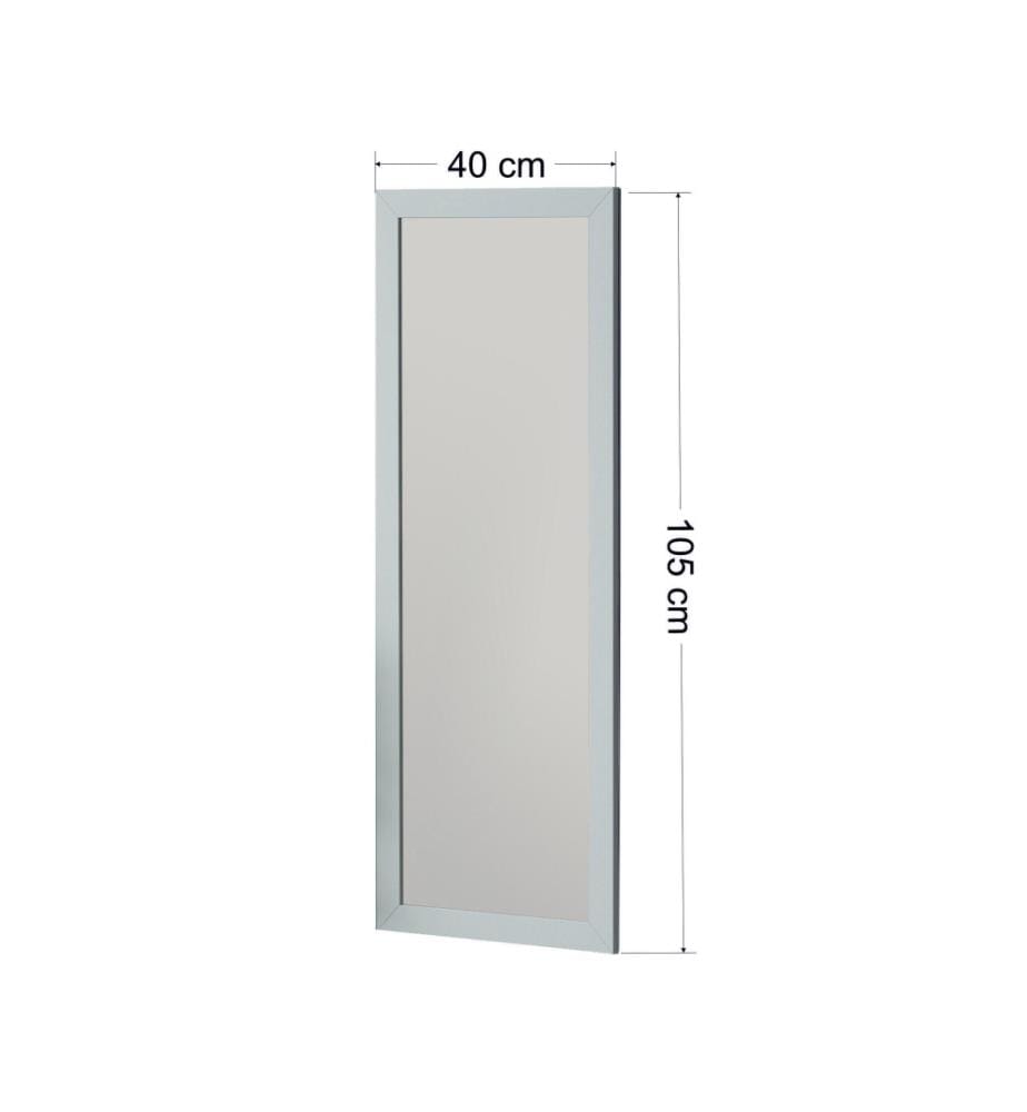 Specchio, Bianco, MDF, vetro Pier