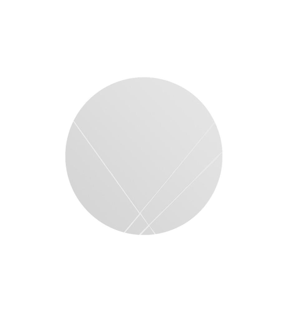 Specchio, Bianco, MDF, Specchio rotondo