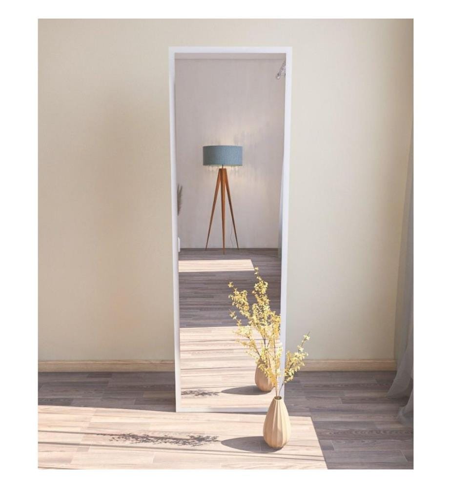 Specchio, Bianco, MDF, Specchio da terra