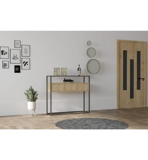 Console, Zaffiro, pannello di particelle rivestito di melamina