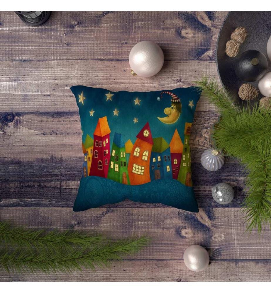 Kissenbezug, Multicolor, 50% Polyester / 50% Baumwolle