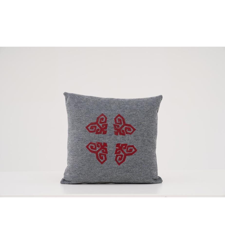 Housse de coussin, gris foncé, 100 % CHENILLE