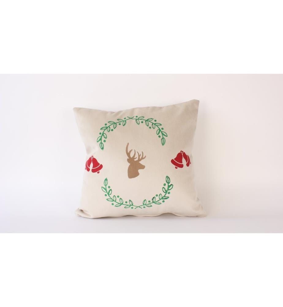 Fodera per cuscino, crema, 100% VELLUTO