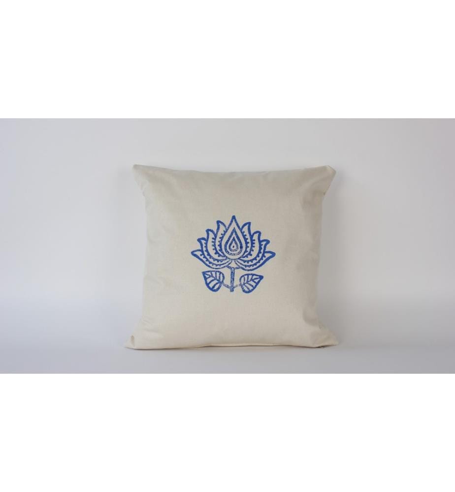 Housse de coussin, crème, 100 % LIN