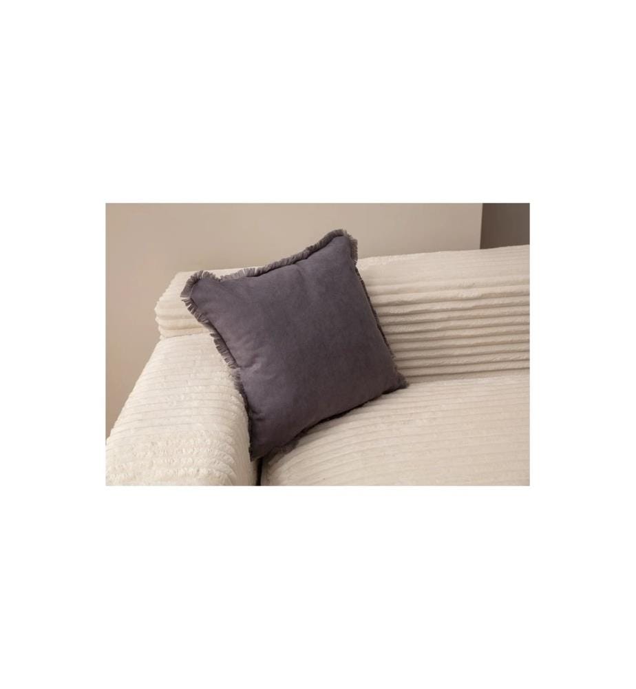 Kissenbezug, grau, Material: 100 % POLYESTER