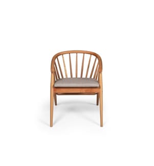 Sedia, Naturale, Legno di faggio, Tessuto: Lino