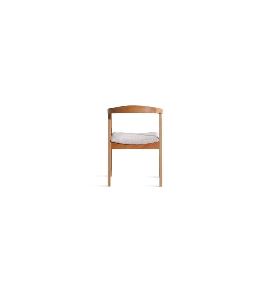 Stuhl, natur, 100 % BUCHENHOLZ, Teddy-Stoff