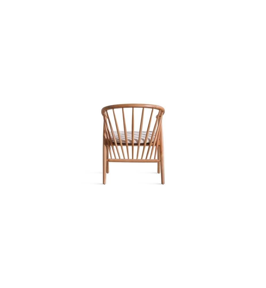 Chaise, naturelle, 100 % BOIS DE HÊTRE, tissu Teddy