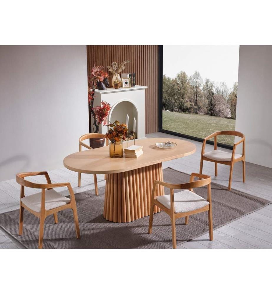 Esstisch, natur, 100 % MDF