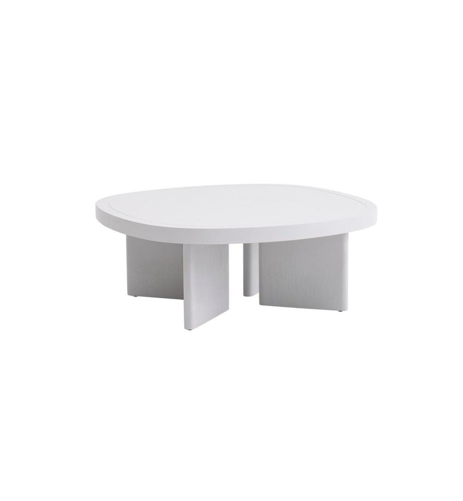 Table basse, Gris, MDF, Pieds en bois