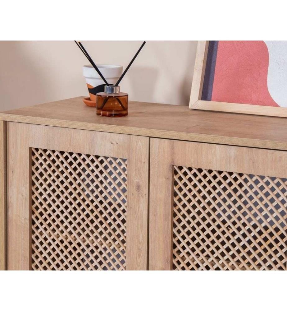 Sideboard, Eiche, 100 % MELAMINBESCHICHTETE SPANPLATTE