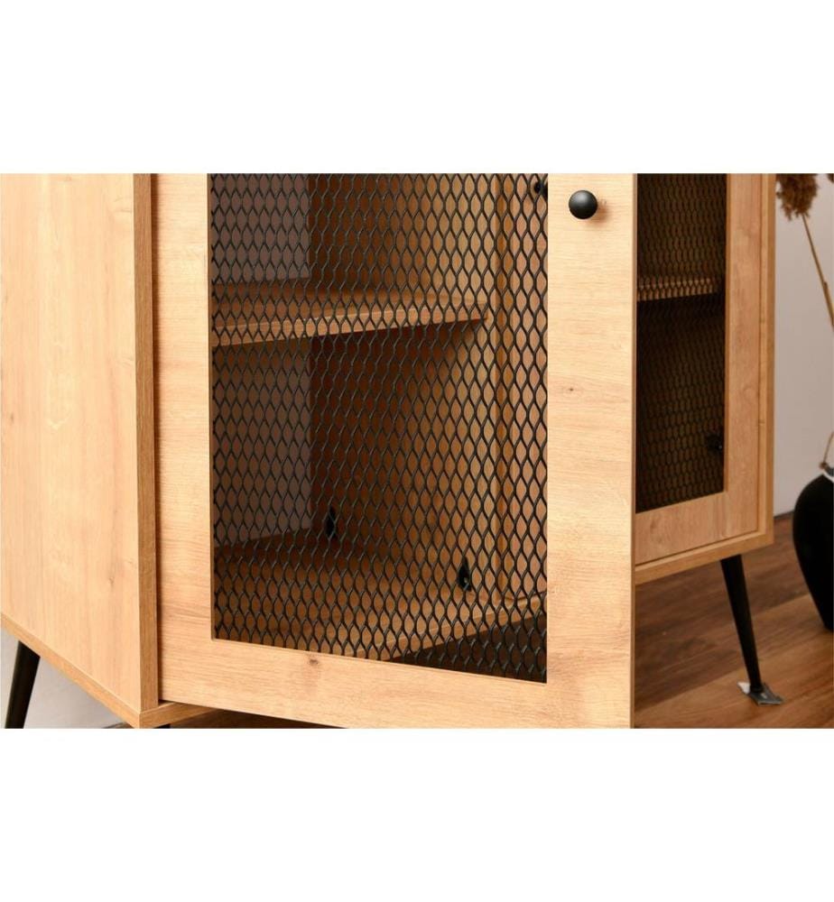 Sideboard, Eiche, beschichtete Spanplatte
