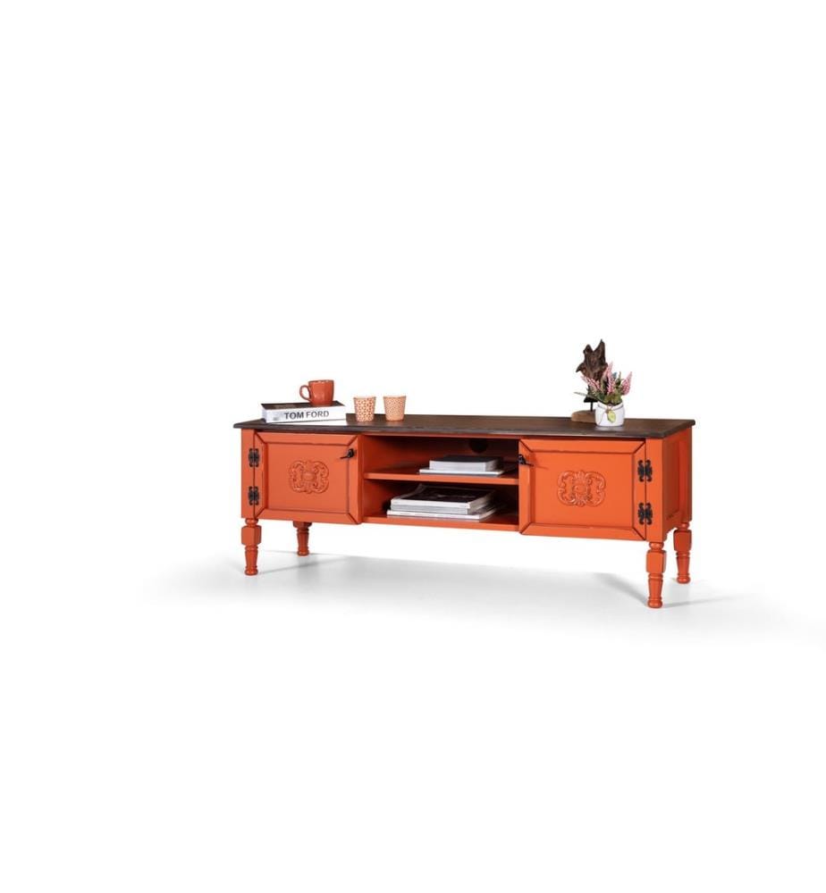 Mobile TV, Arancione, MDF
