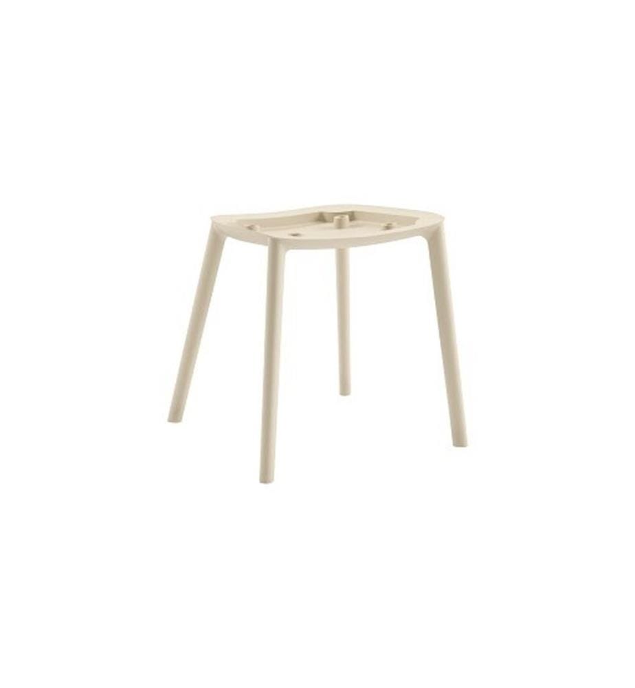 Ensemble de chaises, 2 pièces, Beige, 100% Polypropylène