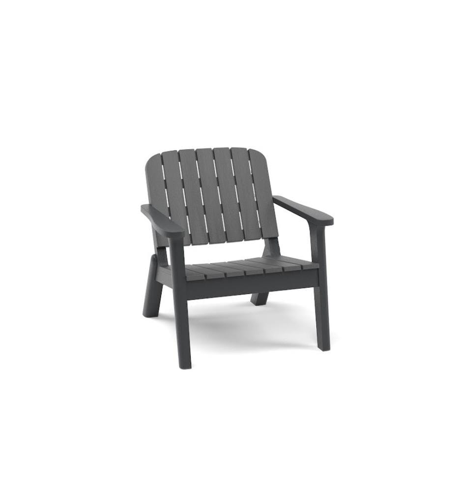 Chaise, anthracite, anthracite, 100% polypropylène