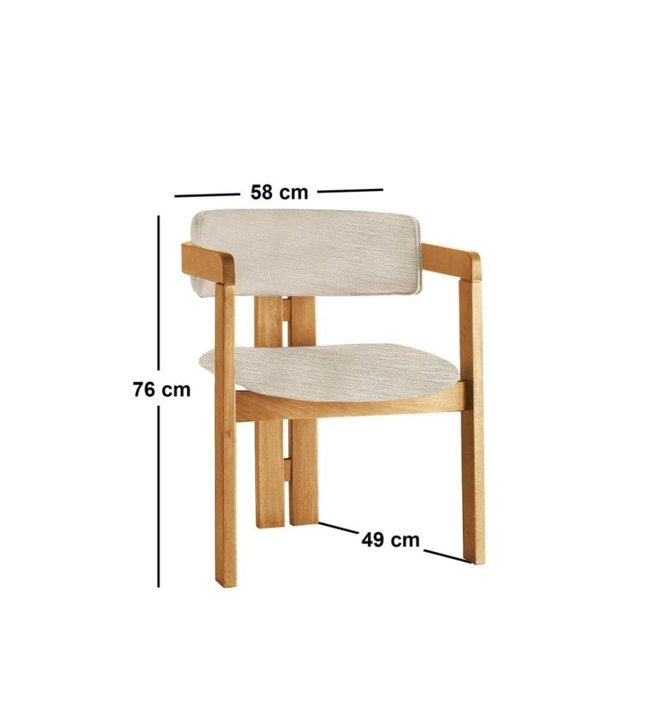 Stuhl, Hellgrau, Eiche, Gestell: Holz
