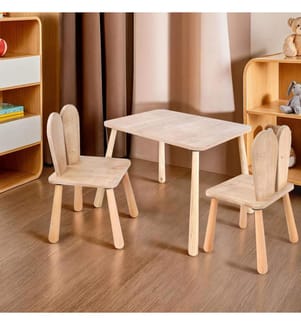 Set de table pour enfant, chêne, corps en MDF